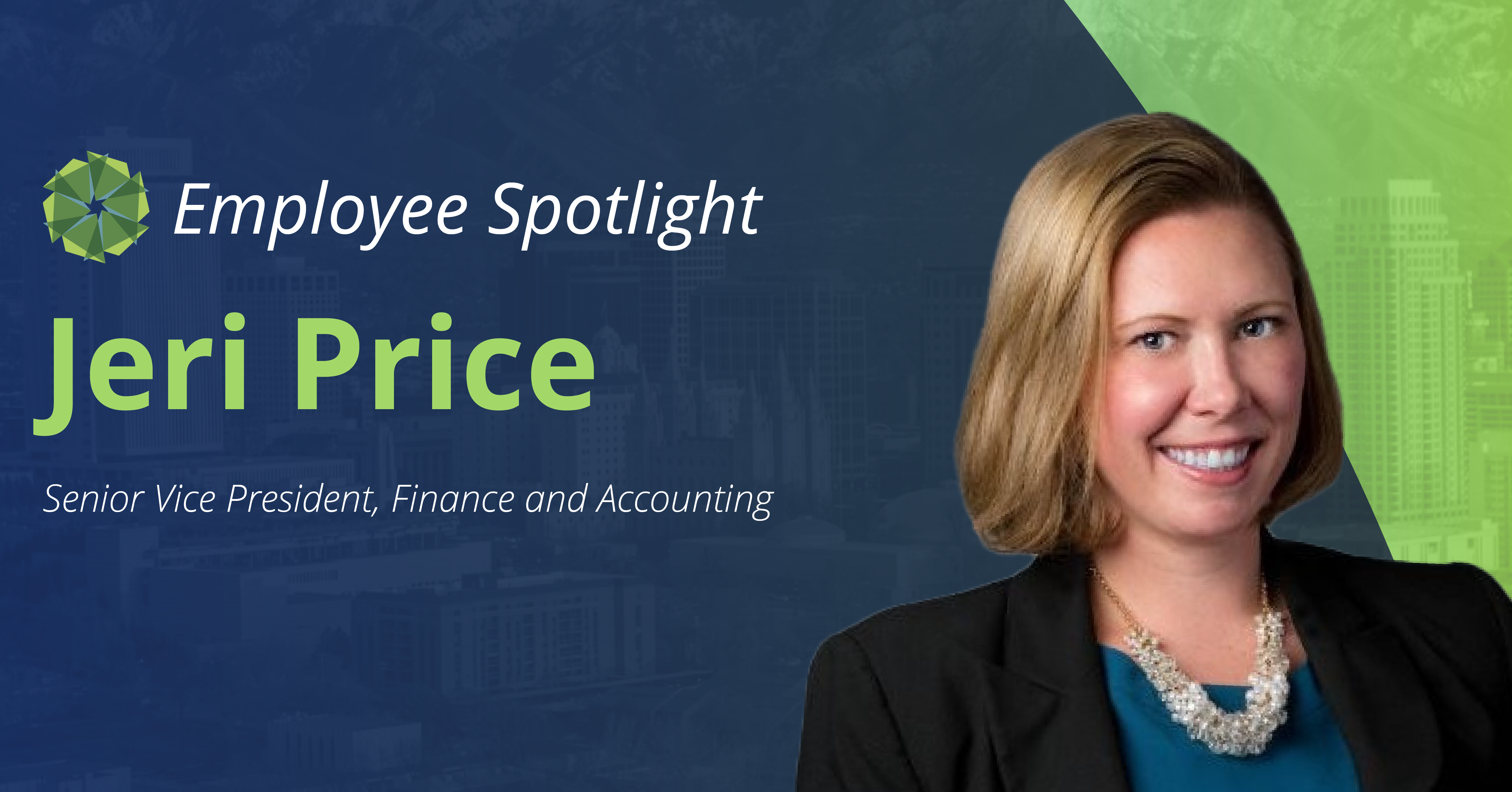 Jeri Price, Senior Vice President, Finance & Accounting