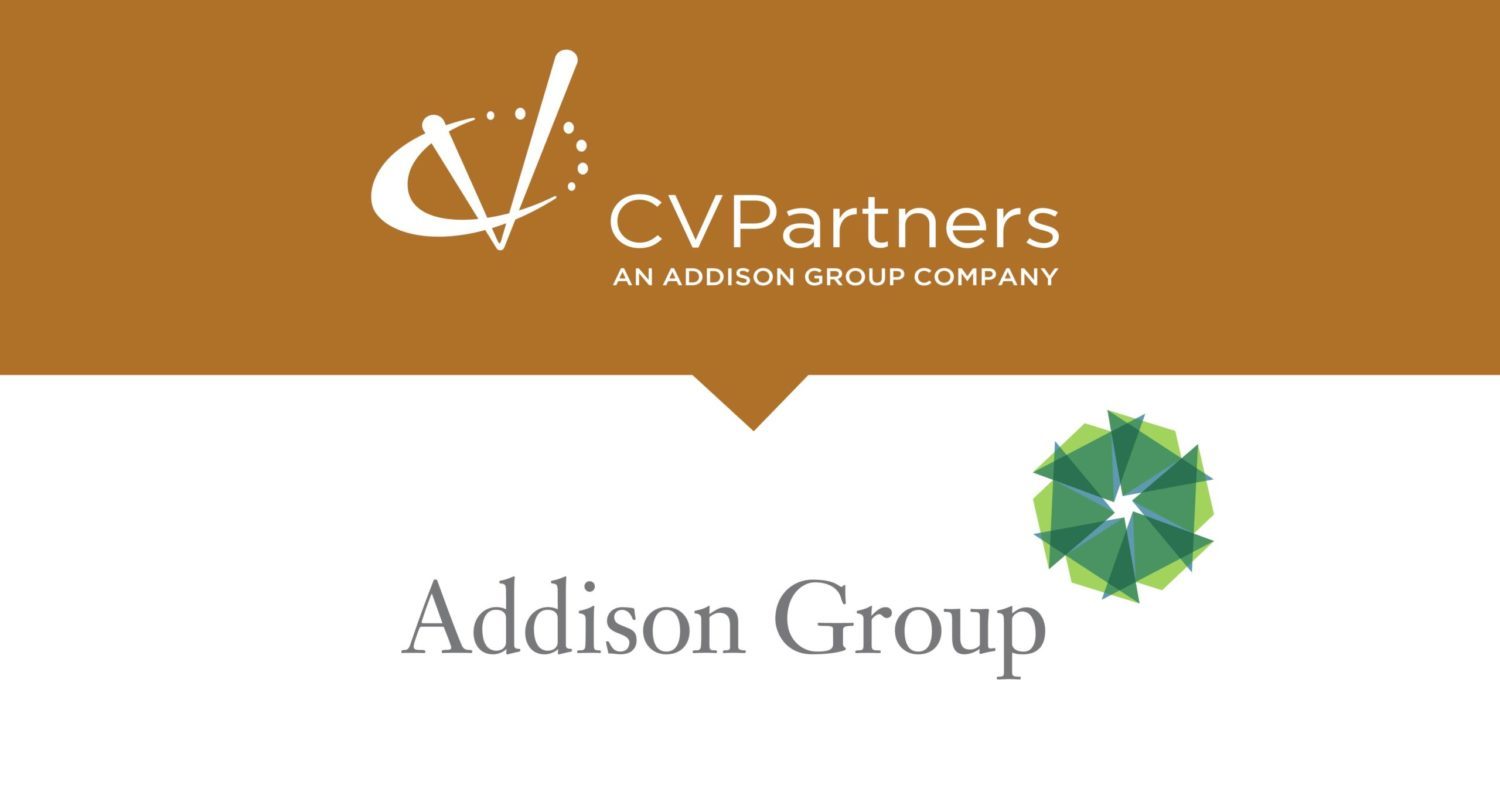 Addison Brand Integration CVPartners logos