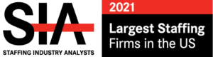 Staffing Industry Analysts (SIA) 2021 Largest Staffing Firms in the US Logo