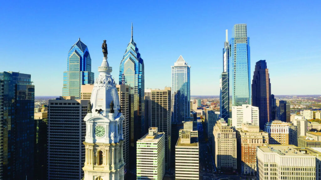 Philadelphia, Pennsylvania Skyline