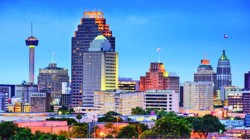 San Antonio, Texas Skyline