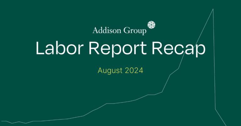 Addison Group August labor report