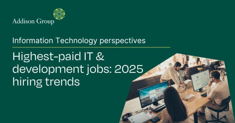 Addison Group information technology hiring trends for 2025