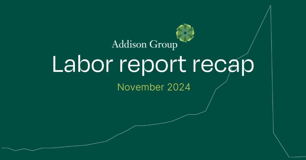 Addison Group shares November labor report