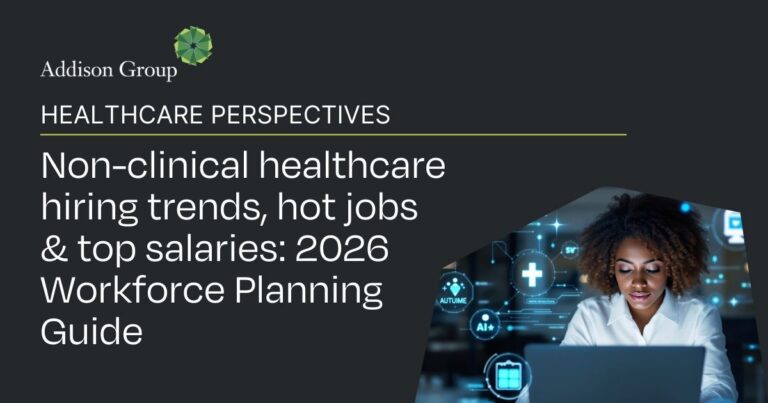 Addison Group shares non-clinical healthcare trends for 2026