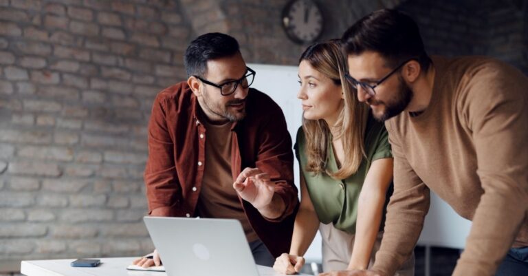 Someone onboarding an entry-level candidate Addison Group found