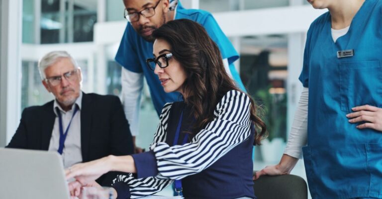 Non-Clinical Healthcare professional working with Addison Group client